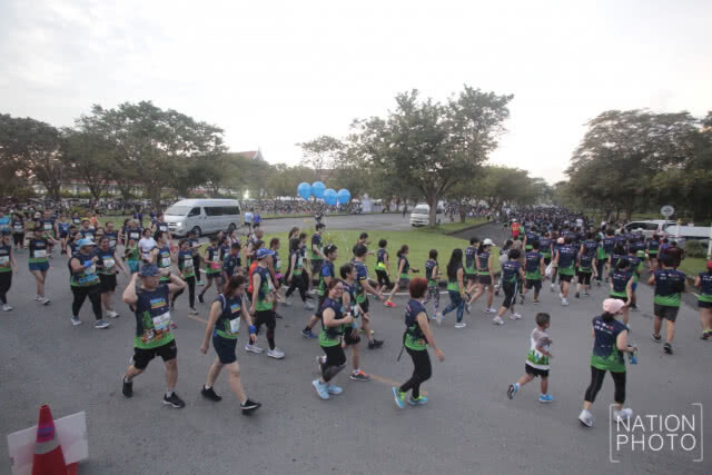 (คลิป) กิจกรรม run for the animals วิ่งเพื่อสัตว์ป่ามอบเงินสมทบ "มูลนิธิสืบฯ"