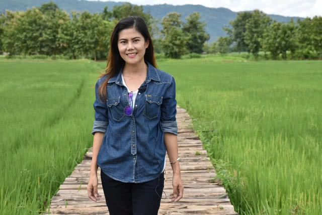 สาวสวยเมืองลับแลแปลงที่นามรดก5ไร่ เปิดแหล่งท่องเที่ยวเรียนรู้เกษตรอินทรีย์