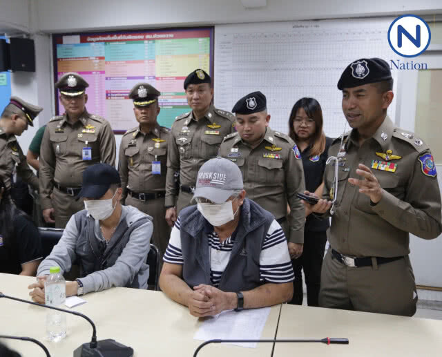 "บิ๊กโจ๊ก" นำทีมแถลงจับ 2 หนุ่มมาเลเซีย เครือข่ายแก๊งโรแมนซ์สแกม