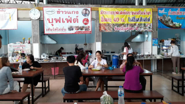 อิ่มด้วยถูกด้วย!! "ข้าวแกงบุฟเฟ่ต์" แค่มื้อละ40บาท