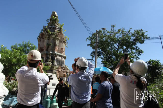 เรียกสอบนายจ้างบูรณะหอระฆังวัดพระยาทำเหตุลูกจ้างเสียชีวิต