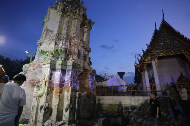 เรียกสอบนายจ้างบูรณะหอระฆังวัดพระยาทำเหตุลูกจ้างเสียชีวิต