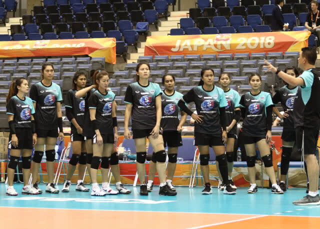 ตบสาวไทยลงซ้อมก่อนประเดิมสนามพบเกาหลีใต้ศึกชิงแชมป์โลก