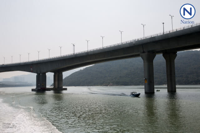 ทดสอบสะพานเชื่อมฮ่องกงสู่จีนแผ่นดินใหญ่