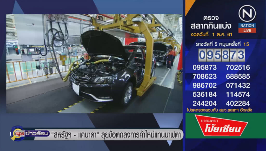 (คลิปข่าว) สหรัฐ-แคนาดา ลุยข้อตกลงการค้าใหม่แทน "นาฟตา" (คลิปข่าว) สหรัฐ-แคนาดา ลุยข้อตกลงการค้าใหม่แทน "นาฟตา"