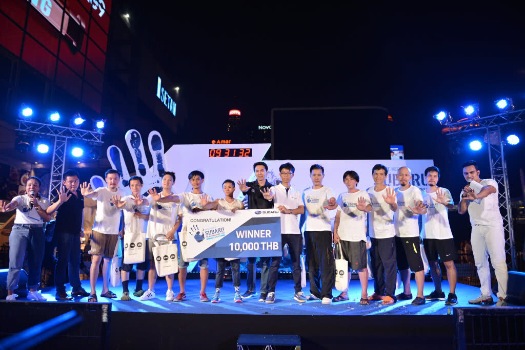 "Subaru Thailand Palm Challenge 2018 "Hold it, Keep it"  "แตะรถชิงรถกับซูบารุ ครั้งที่ 11"