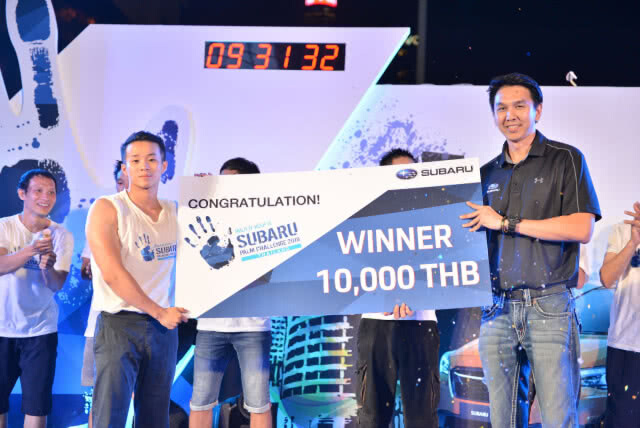 "Subaru Thailand Palm Challenge 2018 "Hold it, Keep it"  "แตะรถชิงรถกับซูบารุ ครั้งที่ 11"