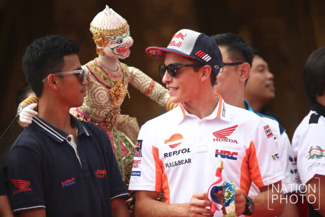 "มาร์เกวซ" ถึงไทยพร้อมร่วมแข่งพีทีที ไทยแลนด์ กรังด์ปรีซ์ 2018