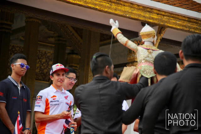 "มาร์เกวซ" ถึงไทยพร้อมร่วมแข่งพีทีที ไทยแลนด์ กรังด์ปรีซ์ 2018