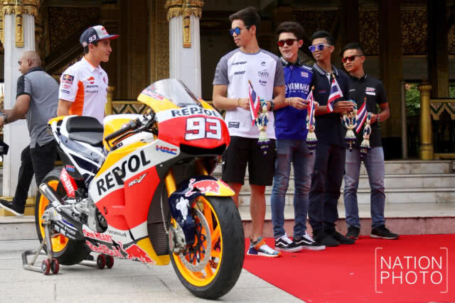 "มาร์เกวซ" ถึงไทยพร้อมร่วมแข่งพีทีที ไทยแลนด์ กรังด์ปรีซ์ 2018