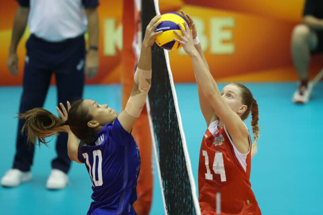 วอลเลย์บอลสาวไทย ยังเฉียบ!! อัดอาเซอร์ไบจาน เข้ารอบสองชิงแชมป์โลก