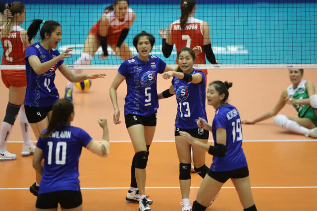 วอลเลย์บอลสาวไทย ยังเฉียบ!! อัดอาเซอร์ไบจาน เข้ารอบสองชิงแชมป์โลก