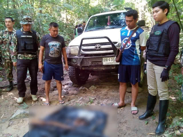 ปลัดอำเภอด่านมะขามเตี้ย ปัดล่าสัตว์ในอุทยานไทรโยค