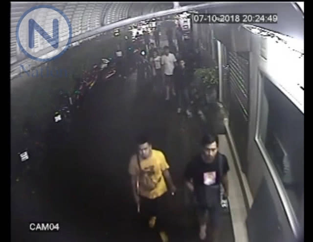 วงจรปิดจับภาพก่อนเกิดเหตุอาก้าถล่มกลางกรุง พบกลุ่มผู้ต้องสงสัยกว่า 10 คน