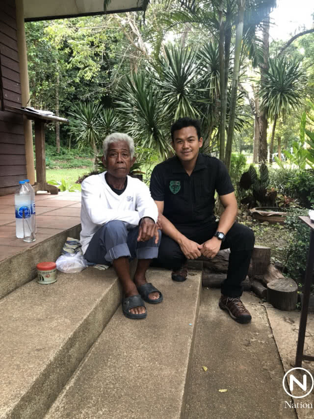 พญาเสือจับพรานป่าล่าสัตว์เขตอทุยานฯเขื่อนศรีนครินทร์