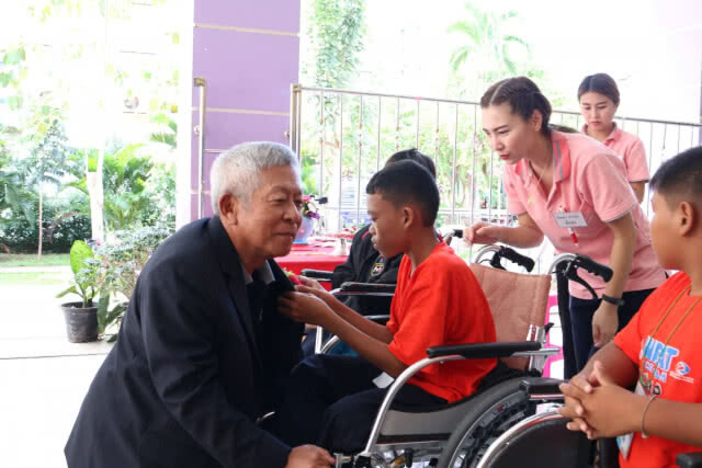 ไอโออิฯ ประกันภัย ส่งมอบบาสเก็ตบอลวีลแชร์ให้แก่มูลนิธิศูนย์มิตรภาพมนุษย์ล้อเอเซีย (WAFCAT Thailand)