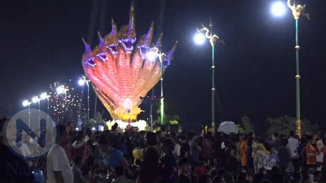 ปรากฏการณ์บั้งไฟพญานาค หนองคาย คาดเงินสะพัด 100 ล้านบาท