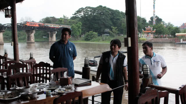 ผู้ว่าฯเมืองกาญจน์ ลงดาบ "ร้านอาหารแพชื่อดัง" รุกล้ำลำน้ำแควใหญ่