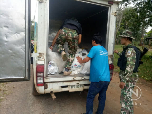 รวบหนุ่มนักล่าพร้อมอาวุธปืนเข้าอุทยานฯ เขื่อนศรีนครินทร์