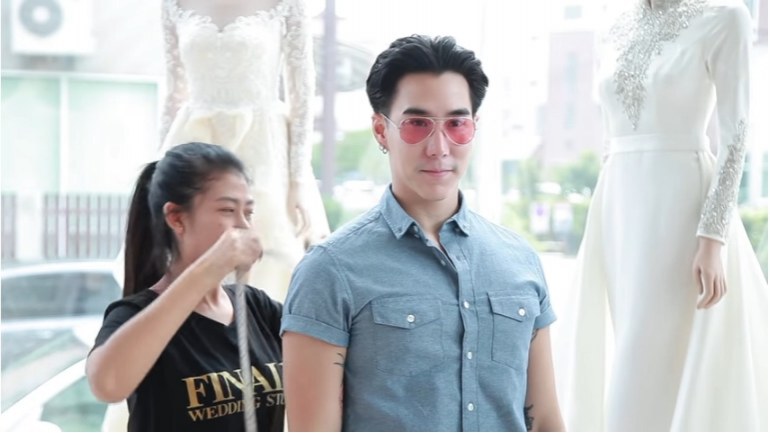 "เขื่อน เคโอติก" บินตรงกลับไทย ตัดชุดแต่งงานแฟนหนุ่ม