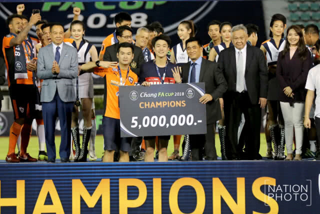 "เชียงราย" เฉือน "บุรีรัมย์"  3-2 ผงาดแชมป์ "เอฟเอคัพ 2018"