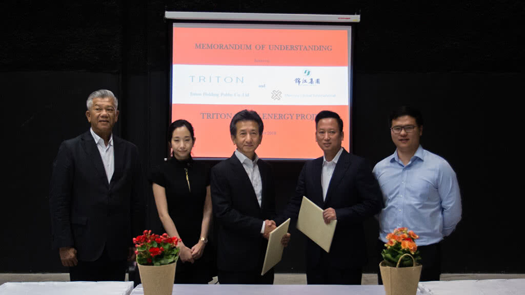 TRITN พลิกโฉมธุรกิจจับมือ มือหนึ่งของจีน ลุยต่อยอดธุรกิจพลังงาน