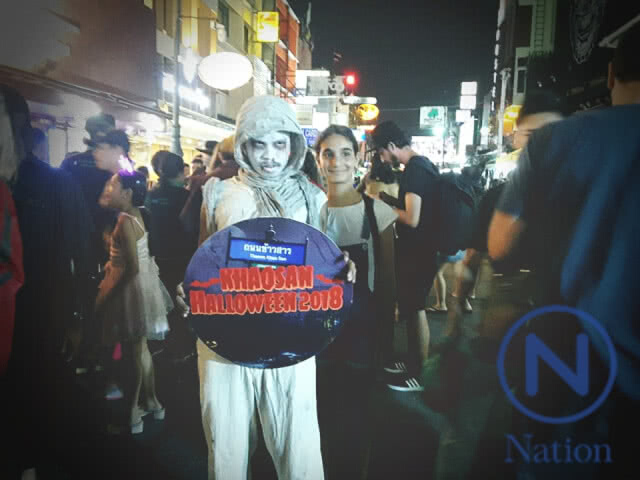 สุดคึกคัก!  "Khaosan Halloween 2018"