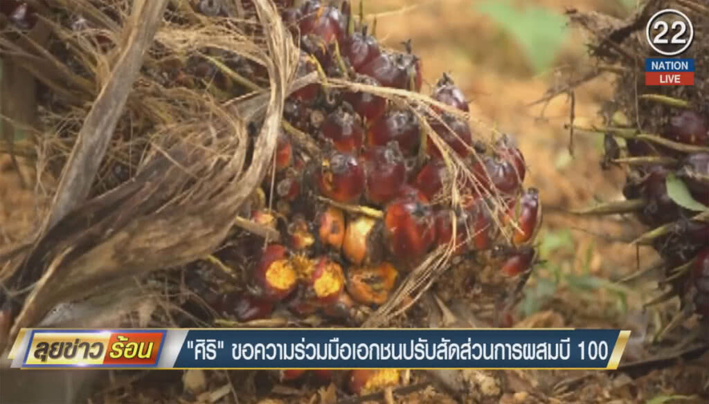 (คลิปข่าว) "ศิริ" ขอความร่วมมือเอกชน ปรับสัดส่วนการผสมบี100