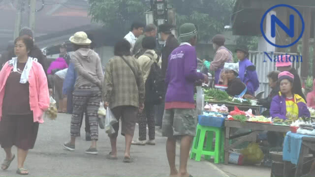 อุณหภูมิลดฮวบชาวบ้านเริ่มสวมใส่เสื้อกันหนาว