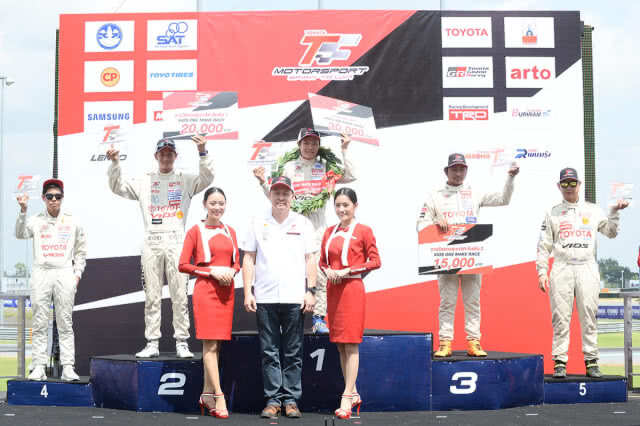 "ชนินชา-พุทธมนต์" คว้าสิทธิแข่งToyota Gazoo
