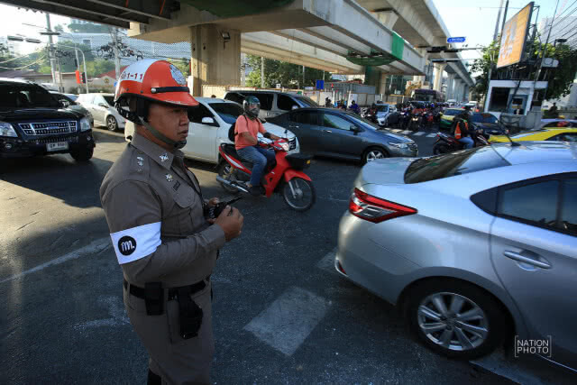 พิธีเปิดอุโมงค์ทางลอด บริเวณแยกรัชโยธิน