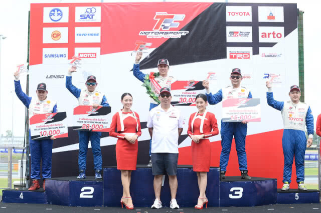 "ชนินชา-พุทธมนต์" คว้าสิทธิแข่งToyota Gazoo