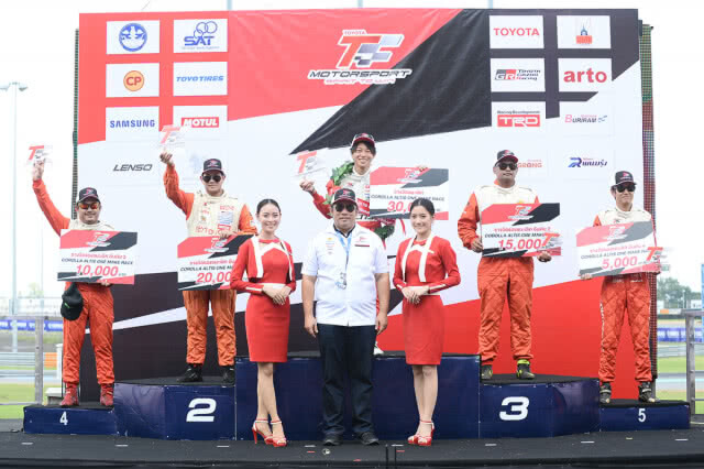 "ชนินชา-พุทธมนต์" คว้าสิทธิแข่งToyota Gazoo