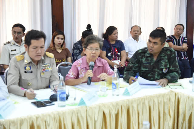 กรมอุทยานแห่งชาติสัตว์ป่าและพันธุ์พืชจัดประชุมรับฟังความคิดเห็นกรณีการปรับปรุงผิวจราจรถนนพะเนินทุ่ง