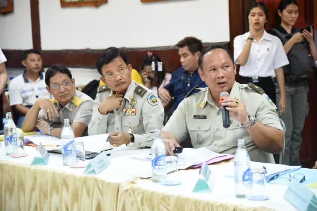 กรมอุทยานแห่งชาติสัตว์ป่าและพันธุ์พืชจัดประชุมรับฟังความคิดเห็นกรณีการปรับปรุงผิวจราจรถนนพะเนินทุ่ง