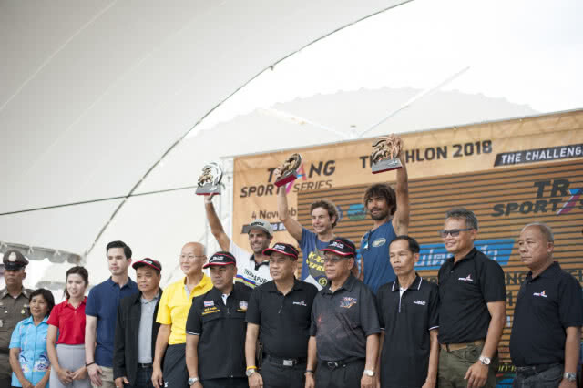 2 นักไตรกีฬาชาวไทย จเร เจียรนัย,ดาลิ่ง อารดา คว้ารางวัลในTrang Sport Series