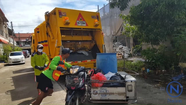 ชาวบ้านผุดไอเดีย "แขวนขยะ" บนที่สูงป้องกันหมาคุ้ยเขี่ย