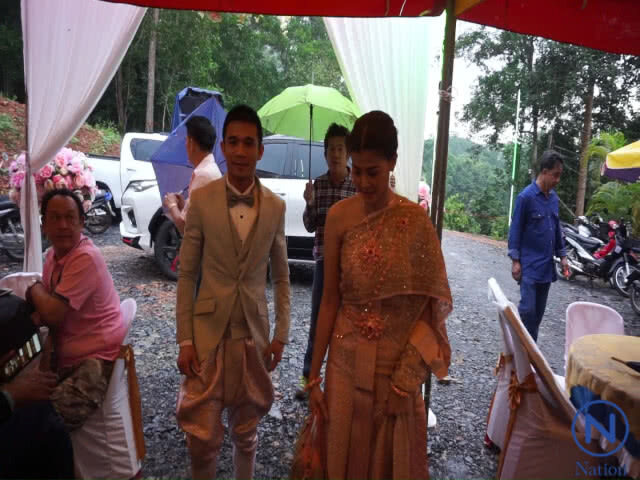 บรรยากาศงานแต่ง "แหลม - จ๊ะจ๋า"