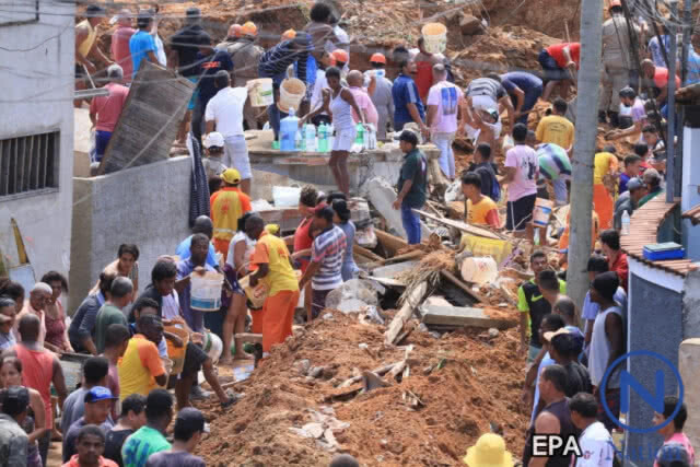 ดินถล่มที่ "บราซิล" มีผู้รับเคราะห์หลายราย