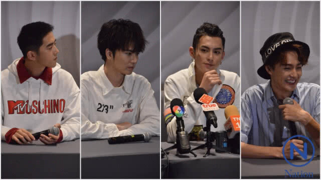 4 หนุ่ม​ "F4" ชมสาวไทยสวย​ ก่อนเซอร์ไพรส์แฟนๆ​ โชว์ 3 เพลง​