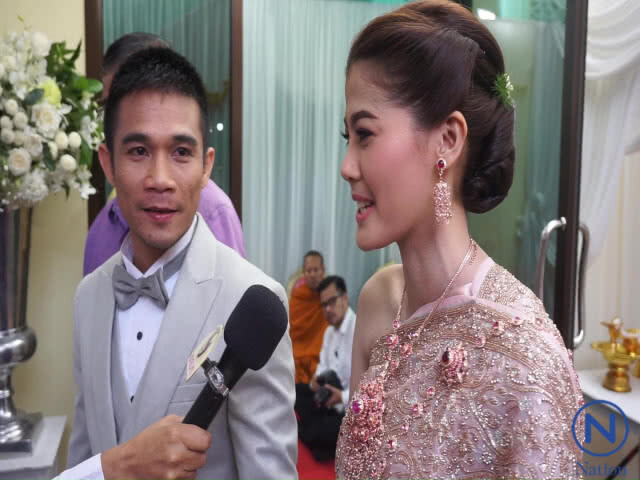 บรรยากาศงานแต่ง "แหลม - จ๊ะจ๋า"
