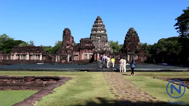 เตรียมซ่อมแซมยอดปราสาทหินพิมายถูกฟ้าผ่า