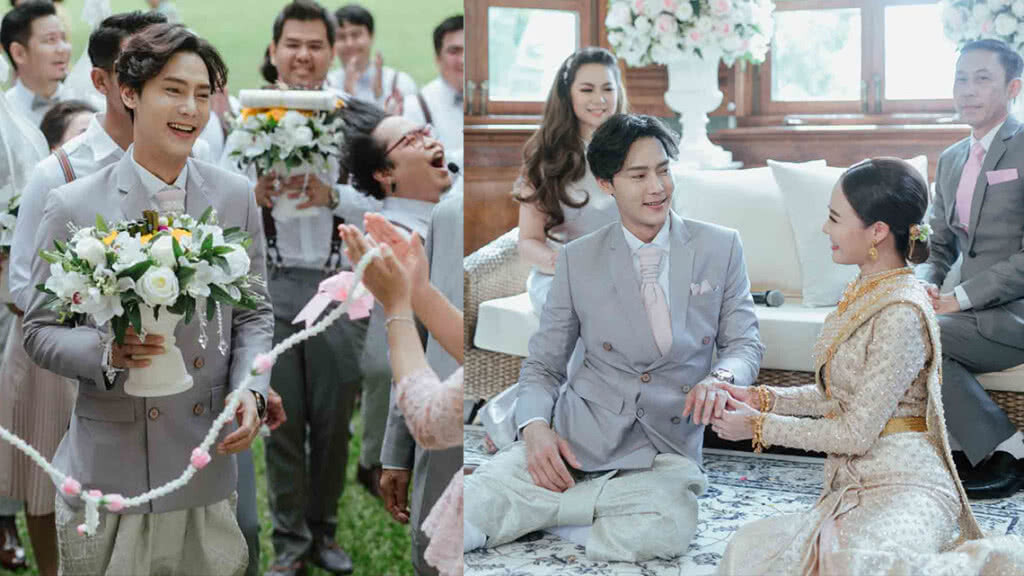 "ต๊ะ วริษฐ์" ยกขันหมากหมั้น "แอน วริษฐา" "ต๊ะ วริษฐ์" ยกขันหมากหมั้น "แอน วริษฐา"