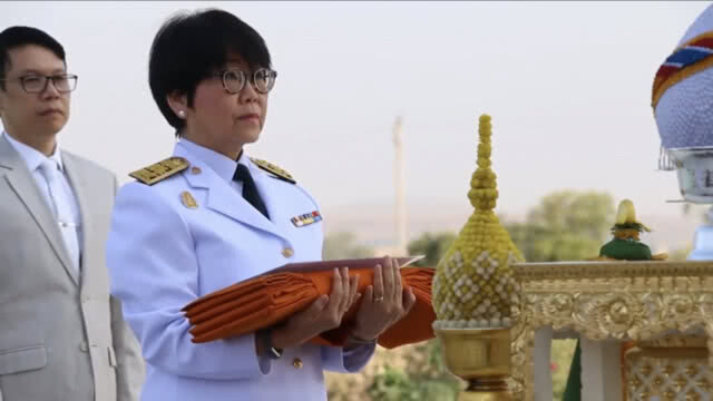 พิธีเชิญผ้าพระกฐินพระราชทานไปทอดถวายที่อินเดีย ชาวพุทธไทย-อินเดียร่วมงานกว่า 500 คน