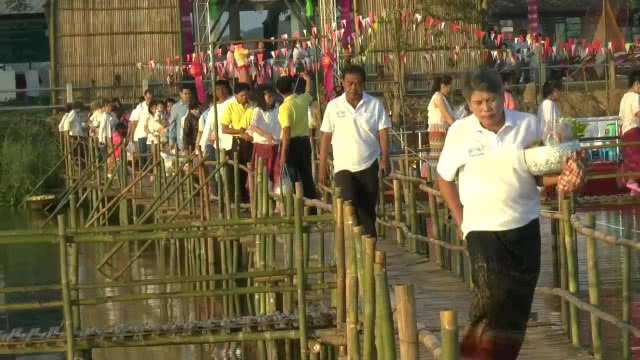 จุดเช็คอินแห่งใหม่ "กว๊านพะเยาขัวแตะบุญ" ท่าเรือโบราณส่งเสริมการท่องเที่ยว