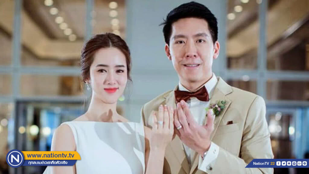 'ภัทร' ควง 'จุ้มจิ้ม' เข้าพิธีแต่งงานชื่นมื่น 'ภัทร' ควง 'จุ้มจิ้ม' เข้าพิธีแต่งงานชื่นมื่น