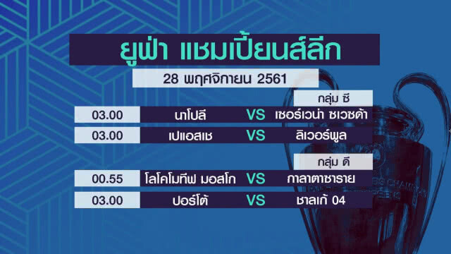 "เปแอสเช" เปิดบ้านรับ"หงส์แดง" ศึกยูฟ่าฯ