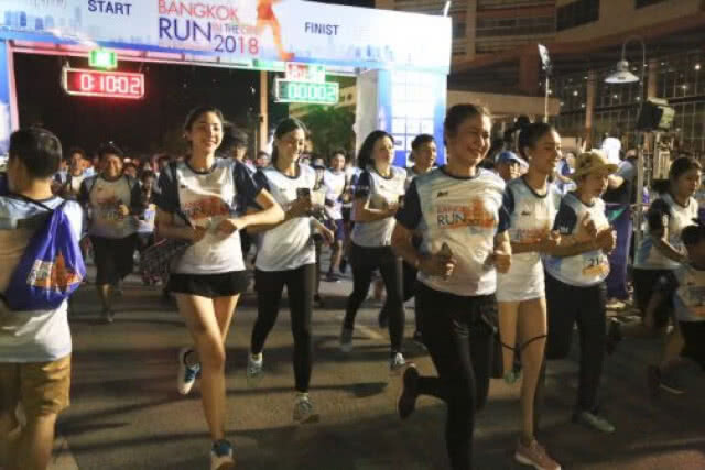 (ภาพชุด) มินิมาราธอน 'Bangkok Run In The City Mini Marathon 2018'