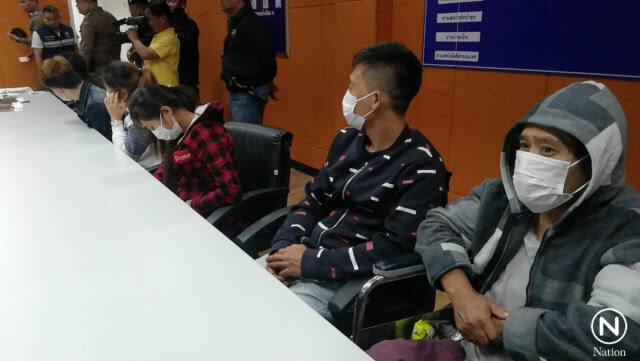 ตร. แถลงทลายแก๊งขนแรงงานพม่า