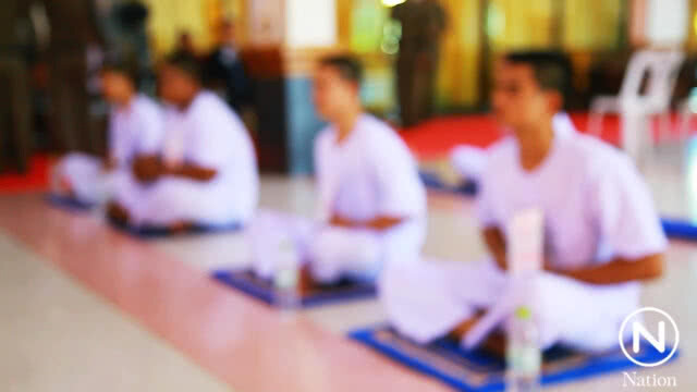 ตำรวจสมุทรปราการนำ "นักเรียนนักเลง" เข้าฝึกธรรมะ